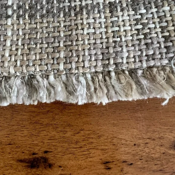 Georgiou Cream/Olive/Gold Tweed Blazer and Shirt Suit, Size 10 - Picture 14 of 16